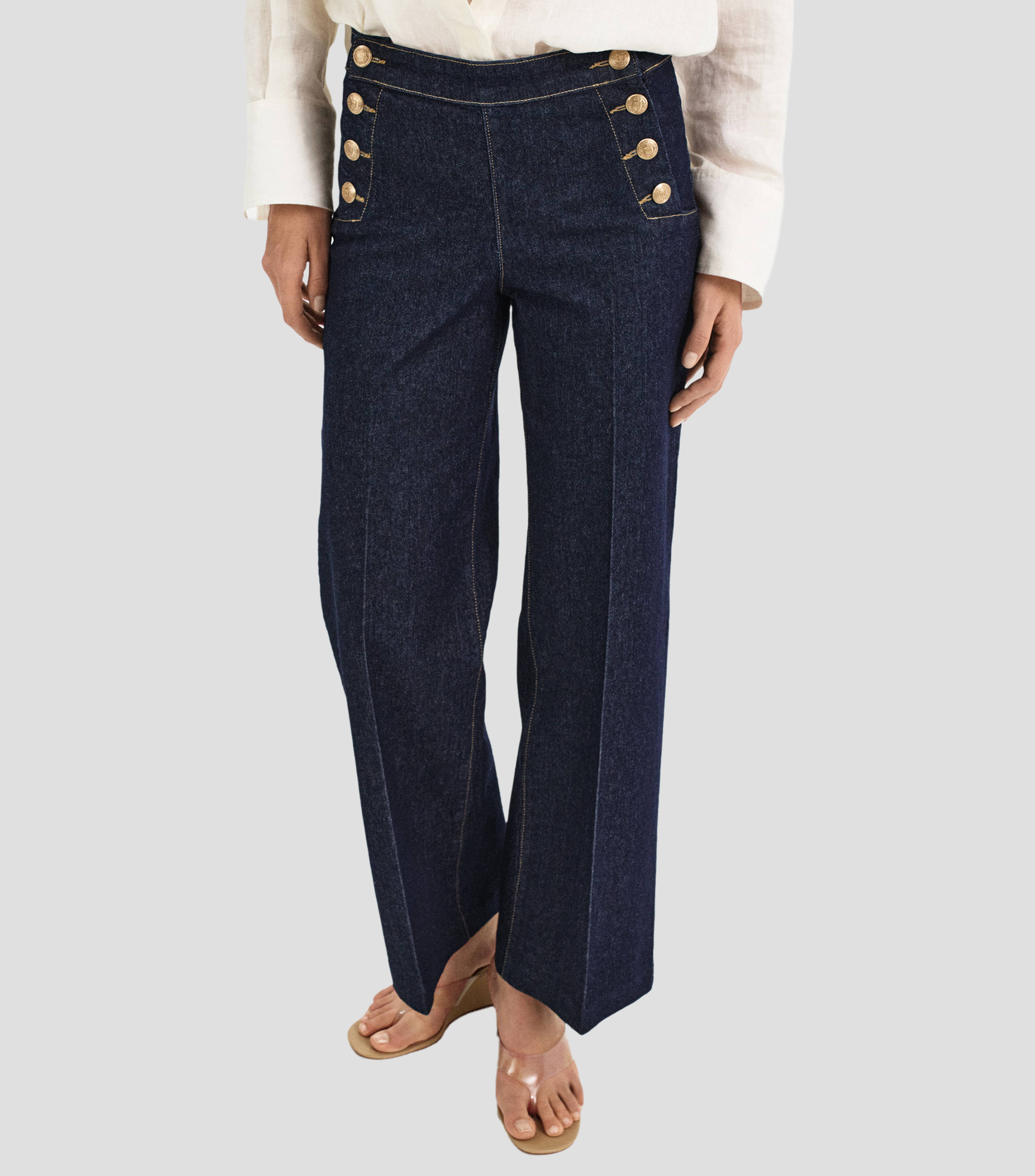 Jeans Wideleg Mujer